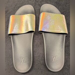 Louis Vuitton waterfront slides.  Used in good condition.